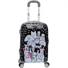 ROCKLAND - Maleta de mano Vision con ruedas duras 20