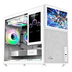 ICEBERG - Chasis Optical M Pantalla IPS 4 Ventiladores Blanco