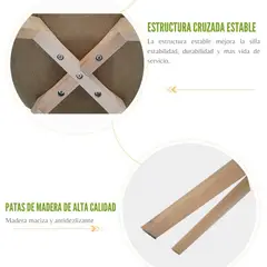 EKONOMODO COLOMBIA - Comedor Indika Macadamia 30mm blanco con 6 Sillas Milano 160x80x75 rojo