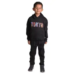 BIGBOYS - Pantalon Sudadera Tokio Negro Niño