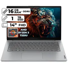 LENOVO - PORTÁTIL V14 G4 AMN AMD RYZEN 3 7320U 16GB LPDDR5 1TB SSD 14" FHD