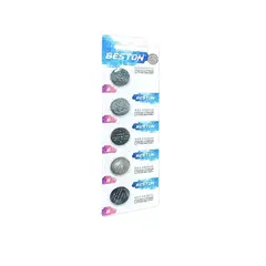 BESTON - Pila Cr2016 3v Pack X 5 Bateria Litio Cr-2016