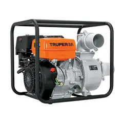 TRUPER - Motobomba autocebante 4x4 gasolina 9HP agrícola