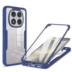 GENERICO - Estuche Protector Funda 360 Para Redmi note 14 Pro / Pro Plus Azul