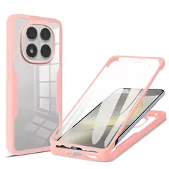 GENERICO - Estuche Protector Funda 360 Para Redmi note 14 Pro / Pro Plus Rosa