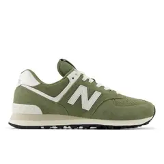 NEW BALANCE - Tenis 574 Hombre-Verde/Blanco