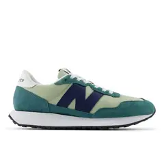 NEW BALANCE - Tenis 237 Hombre-Verde/Azul
