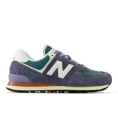 NEW BALANCE - Tenis 574 Hombre-Morado/Verde
