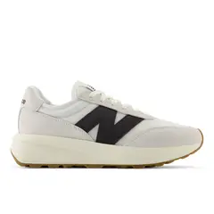 NEW BALANCE - Tenis 370 Hombre-Beige/Negro