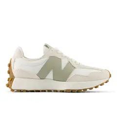 NEW BALANCE - Tenis 327 Mujer-Beige/Verde