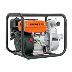 TRUPER - Motobomba autocebante 2x2 gasolina 7HP agrícola