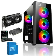 INTEL - Pc Torre Gamer Cpu Core I5 14400 16ram 512 Ssd Rtx 4070 12gb Gama alta