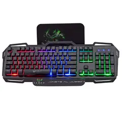 JALTECH - TECLADO USB GAMER TECH PARA PC GT400T