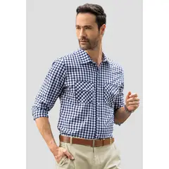 MARKETING PERSONAL - Camisa Hombre Azul Mp 110842