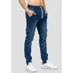 MARKETING PERSONAL - Jogger Hombre Azul Mp 110343