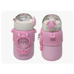 GENERICO - Termo Pitillo Acero Inoxidable Calientefrio Animales Rosado