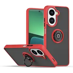 GENERICO - Funda Estuche Anti Golpes Mate Compatible Xiaomi Redmi A5 Rojo