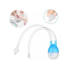 GENERICO - Limpiador Nasal Saca Moco Bebes Azul