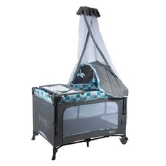 EBABY - Cuna Corral función Colecho DACORA AZUL EB750-2