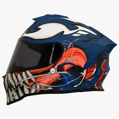 X SPORTS - CASCO V151 ECE2206 MARVEL CAPITAN AMERICA AZUL XL