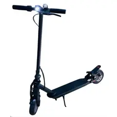 GENERICO - Patineta Negro Eléctrica Portátil Con Amortiguador Frontal