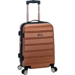 ROCKLAND - Maleta de mano con ruedas expandible Melbourne Hardside 20
