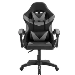 GENERICO - Silla Gamer Ergonomica Color Negro con Gris
