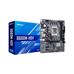ASROCK - Board B660M HDV DDR4 LGA 1700 12TH GEN (457003)