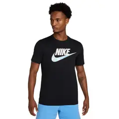 NIKE - Camiseta M Nsw Tee 12Mo Futura Fs Hombre -Negro