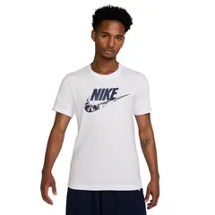 NIKE - Camiseta M Nsw Tee 12Mo Futura Fs Hombre -Blanco