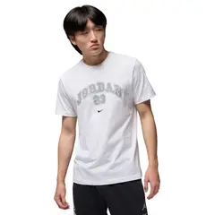 NIKE - Camiseta M J Mvp Wm Ss Crew Hombre -Blanco
