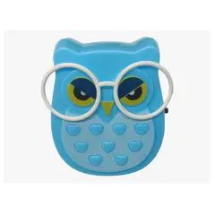 GENERICO - Luz Nocturna De Búho Decorativa Habitación Bebés Enchufe Azul