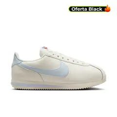 NIKE - Tenis Cortez Mujer-Beige