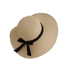 GENERICO - Sombrero Pava Playa Sol para Marron Cinta