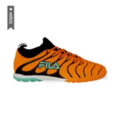 FILA - Zapatillas Hyperflex Turf Niño-Naranja