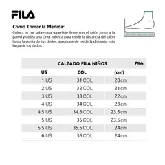 FILA - Zapatillas Hyperflex Turf Niño-Naranja