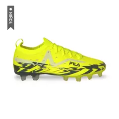 FILA - Guayos Hyperflex Fg Niño-Verde Neon