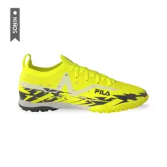 FILA - Zapatillas Hyperflex Turf Niño-Verde Neon