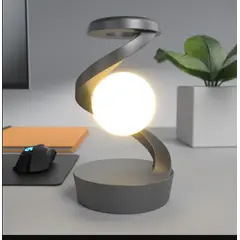 HOGAR DE MIS SUENOS - Lámpara Gravity Iluminación que Flota y Carga Sin Cables
