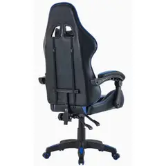 GENERICO - Silla Gamer Ergonomica Color Negro Con Blanco