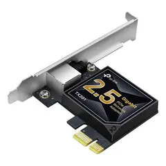 TP LINK - ADAPTADOR TP-LINK TX201 RED PCIE DE 25 GIGABITS