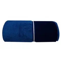 BENETTON - Toalla de Cuerpo 500 g Fiori Azul 70 x 140 cm