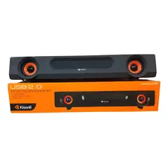 GENERICO - Parlante Altavoz Barra Sonido Alambrica Altavoz Rgb Bafle Pc