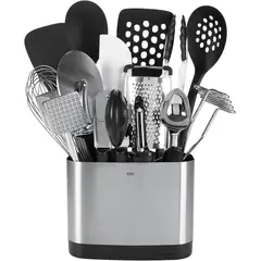 OXO - UTENSILIOS DE COCINA SET DE 15 PIEZAS ACERO INOXIDABLE