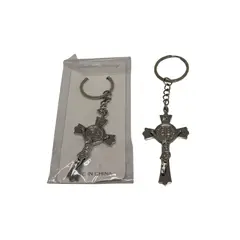 MAZUGI - Llavero metálico X1und Cristo Crucificado Jesús Crucificado