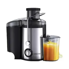 SOKANY - Extractor De Jugo 15l - Jugueras De Alta Calidad Plateado