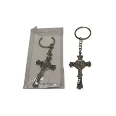 MAZUGI - Llavero metálico X12und Cristo Crucificado Jesús Crucificado