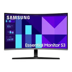 SAMSUNG - Monitor 27 Pulgadas Curvo FHD VA 100 Hz 4ms LS27D390 – HDMI
