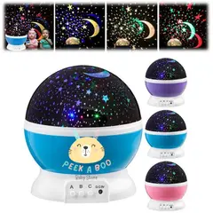 GENERICO - Proyector de estrellas y galaxia luz led Nuevo Azul