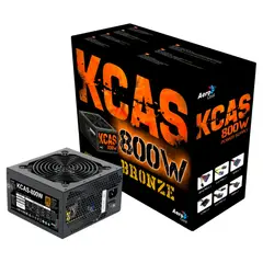 AEROCOOL - Fuente KCAS 800W 80 PLUS BRONCE
